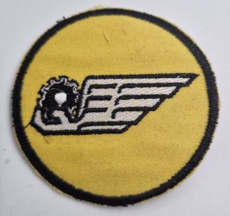 Iron-on patch featuring the old emblem of the Sde Dov Wing 15 Maintenance Squadron.